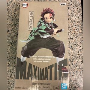 Tanjiro Kamado from demon slayer maximatic figure new in box never opened $39obo